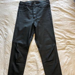 H&M leather jegging